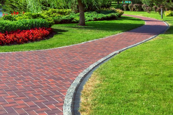 Brick Walkway Installation in Mentor