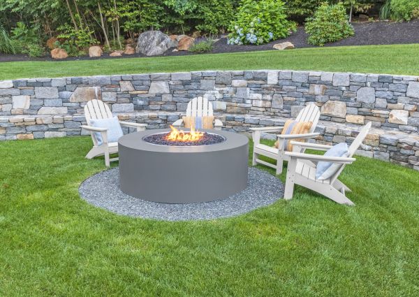 Stone Wall Installation in Mentor