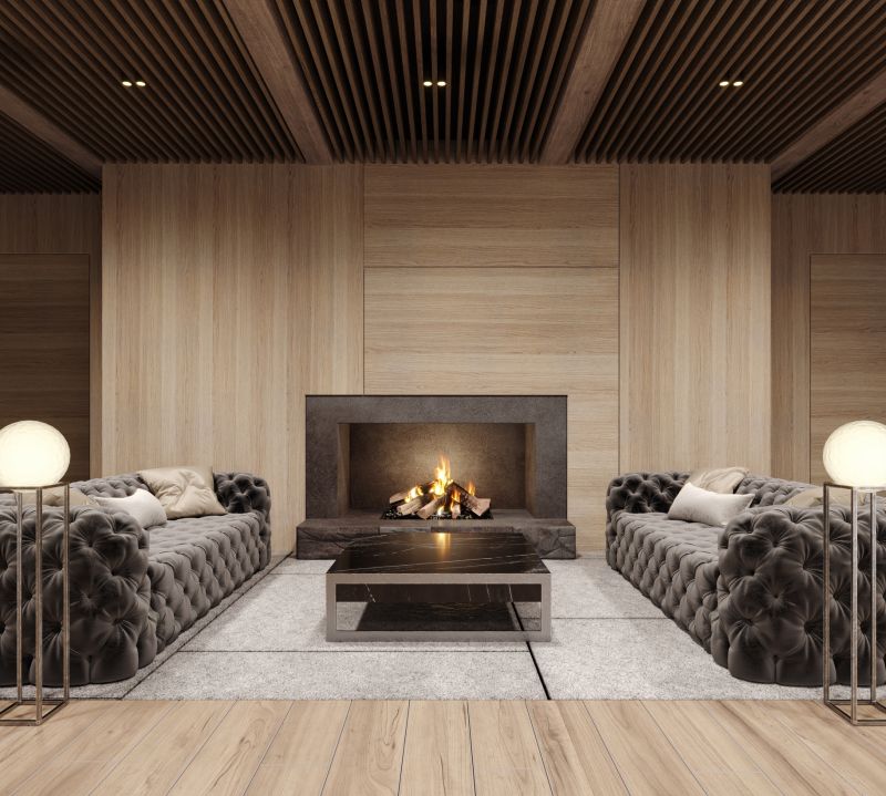 Elegant Fireplace Finish